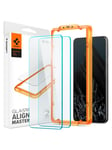 Spigen Glass tR AlignMaster 2 Pack - Google Pixel 8 Pro