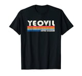 Retro Vintage 70s 80s Style Yeovil, United Kingdom T-Shirt