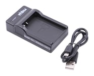 vhbw Chargeur USB de batterie compatible avec Nokia BL-5C, BL-5CA, BL-5CB batterie appareil photo digital, DSLR, action cam