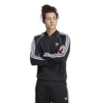 Adidas Originals Mens Small Black Zip Jacket Adicolor Superstar Track Running