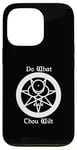 iPhone 13 Pro Do What Thou Wilt Thelema Crowley Mark of the Beast 666 Case