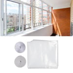 Transparent Insulating Window Film Thick Winter Insulating Window Film Keep