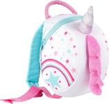 LittleLife Unisex Kids Toddler Backpack with Safety Rein, Unicorn, One Size