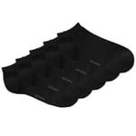 Resteröds Strømper 5P Bamboo Ankle Socks Svart Str 40/45