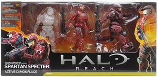 Spartan Specter Active Camouflage Halo Reach Series 4 Action Figure 3 Pack []