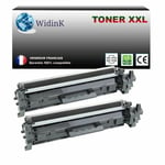 2 Toners compatible avec HP LaserJet Pro MFP M130fw, MFP M130nw, CF217A (17A) No