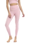 Shambhala Barcelona Osi Legging/Maille de Sport en Polyester recyclé pour Femme Rose Taille S