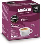 Lavazza A Modo Mio Lungo Dolce, 96 Coffee Capsules, with Aromatic Notes of Drie