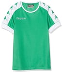 Kappa Tanis SS Maillot de Football Mixte, Vert, 6Y/8Y