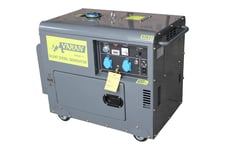 GROUPE ELECTROGENE INSONORISE DIESEL 6kW 230v + DEMARRAGE AUTOMATIQUE ATS !