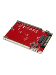 StarTech.com Aja M.2 U.2 (SFF-8639) isäntäsovitin M.2 PCIe NVMe SSD-asemille - liitäntäsovitin - M.2-kortti - U.2