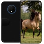 OnePlus 7T Musta Lompakkokotelo Häst