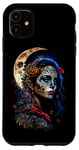 iPhone 11 SUGAR SKULL LATIN DESIGN VINTAGE DAY OF THE DEAD DESIGN Case