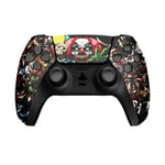 Custom PS5 DualSense Controller - Scare Design - New - 12 Month Warranty