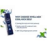 Nivea Men Anti Perspirant Deodorant Spray Cool Kick 150ml x 6