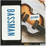 Inlaystickers for Guitars & Bass - Paul McCartney Bassman from The Beatles Let It Be Film - Classic Blue,B-177BM-CB