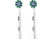 Oral-B | Replaceable Toothbrush Heads | Eb50rx-2 Cross Action Pro | Heads | For Adults | Number Of Brush Heads Included 2 | White