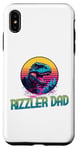 Coque pour iPhone XS Max Rizzler Dad Retro Dino Father's Day 2024 Gifts for Cool Dads