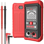 Digital multimeter, 4000 räkningar multifunktionell voltmeter, AC & DC spänningsmätning, resistans, kontinuitet, NCV, neutral & fasledning detektion och