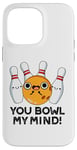 Coque pour iPhone 14 Pro Max You Bowl My Mind Jeu de mots de bowling amusant