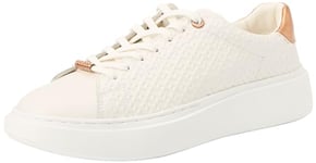 BOSS Femme Amber_Tenn_hflt Basket, Blanc Ouvert, 41 EU