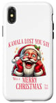 iPhone X/XS Kamala Lost Merry Christmas - Funny Christmas 2024 Election Case