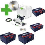 Scie plongeante ts 55 f Master Edition 2023 avec 2 lames de scie dans Systainer - Festool