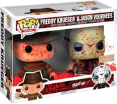 Figurine Pop - Freddy Krueger - Pack Freddy Bloody & Jason Voorhees - Funko Pop