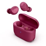 JLab Go Air Pop+ Ecouteurs Bluetooth sans Fil - Écouteurs Intra-Auriculaires avec Micro, 35+ Heures d'Autonomie, Ecouteur et Boîtier de Charge, Oreillette Son Personnalisé EQ3, App, Rose foncé