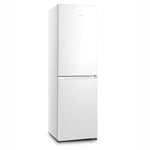 Teknix FFPH1825PW/E 55cm Freestanding 50/50 Fridge Freezer - 256 Litre Capacity - Total No Frost - White with White Handle - E Rated, H182.5 x W55 x D56.2 (cm)