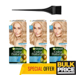 Garnier color naturals 110 Extra Lumière Naturel Blond Cheveux Couleur 3-pack