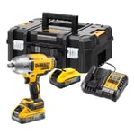 Slagmuttertrekker DeWalt DCF900H2T-QW; 18 V; 2x5,0 Ah batt.