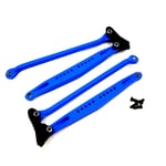 FTX Outlaw / Zorro Blue Trailing Arms Chassis Mounts and Rear Link Set FTX8323B