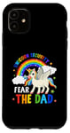 iPhone 11 Halloween Costume Men Unicorn Security Fear The Dad Rainbow Case