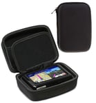 Navitech Black Hard GPS Case For The Garmin DriveSmart 55 MT-S 5.5 " Sat Nav