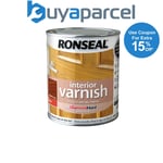 Ronseal 36842 Interior Varnish Quick Dry Gloss Medium Oak 250ml RSLINGMO250