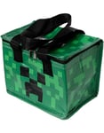 Minecraft Creeper Lunsjbag / Kjølebag 16x21 cm