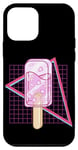 Coque pour iPhone 12 mini Sakura Ice Drop Popsicle Kawaii Esthétique Pop Art