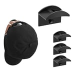 Vicloon Porte de Casquette,4PCS Porte-casquettes de Baseball Casque de Baseball Adhésif Sans Perforation pour Casquettes de Baseball, Écharpes,sac à Main,placard à Serviettes