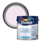 Dulux Light and Space Matt Emulsion Paint For Walls And Ceilings - Spring Rose 2.5 Litres