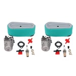 2X Carburateur pour Tondeuse Autoport¿¿e 12.5 BriggsandStratton 5-4993 Engine Accessory