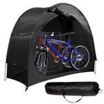 Bike Tent for Outdoor Storage, Bicycle & Equipment Portable storage for and Garden Tools, 190T Large Bike Cover Portable Bicycle Tent for Up to 2-3 Bicycles Waterproof Bike Rain Shelter