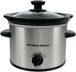 Hamilton Beach 'The Mighty Mini' 1.8L Silver Slow Cooker