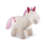 NICI 40126 Licorne en Peluche Theodor Coussin 80 cm, Charge maximale 100 kg, Blanc, 80 cm