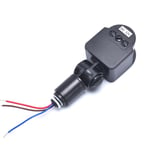 Rörelsesensor DC12V Infraröd PIR-rörelsedetektor Utomhus Sens Black 12v