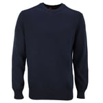 Boss Men's Knit Sweater Asac C Blue 50508766 404 Dark Blue