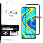 Xiaomi Redmi Note 9 Pro Verre Trempé 3D Couverture Complète - [1 Pièces] Ecran Film de Protection Ecran Xiaomi Redmi Note 9 Pro