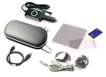 psp playstation portable essential pack chargeur ecran ecouteur usb sacoche