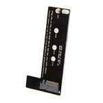 Cablecc M.2 NGFF M-Key NVME Carte convertisseur SSD pour MacBook Mini A1347, MEGEN2, MEGEM2 et MEGEQ2 2014