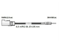 ATTB Premium kabel Skjøtekabel FAKRA (Hunn) DIN (Hann) 6,5m